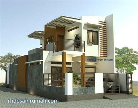 5 Desain Rumah Hook 2 Lantai Modern And Classy