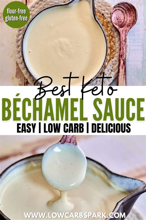 Keto B Chamel Sauce Low Carb Spark