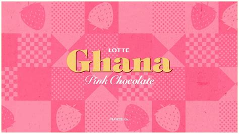 Lotte ロッテ Ghana Pink Chocolate Valentines Day Youtube