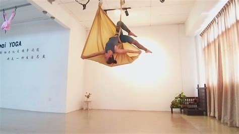 Aerial Yoga Aerial Dance 空中瑜伽 空瑜舞韵 绑腿篇 倒飞仙子 Youtube