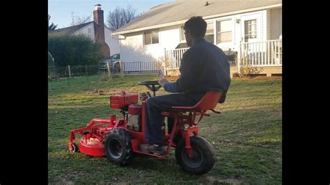 Introduction To A Homemade Mower Youtube