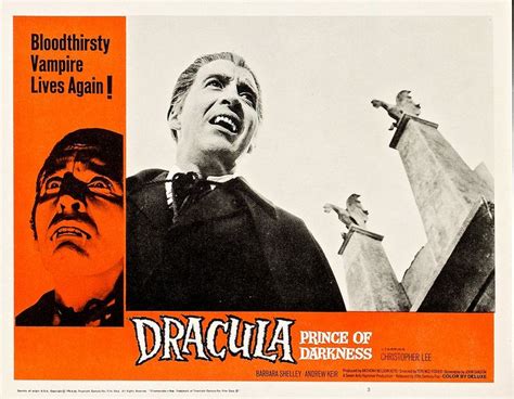 Dracula Prince Of Darkness 1966 Lobby Card Prince Of Darkness Dracula Film Dracula