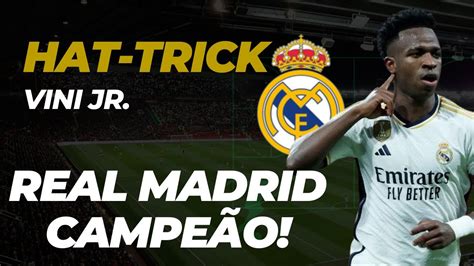 HAT TRICK DE VINI JR E TÍTULO DO REAL MADRID NA SUPERCOPA DA ESPANHA