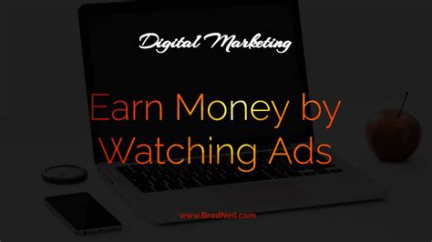 How To Earn Money Watching Ads Online