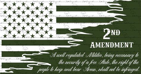 Tattered Split Flag With 2nd Amendment Digital Files Svg Etsy