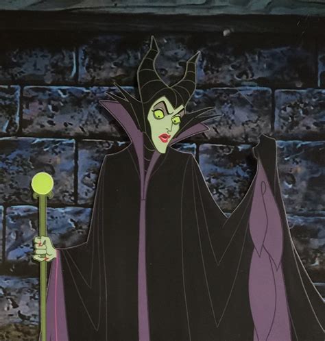 Animation Collection Original Production Animation Cel Of Maleficent