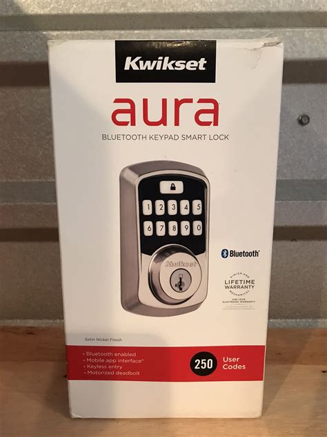 Kwikset Aura Bluetooth Keypad For Sale In Lewisville Tx Offerup