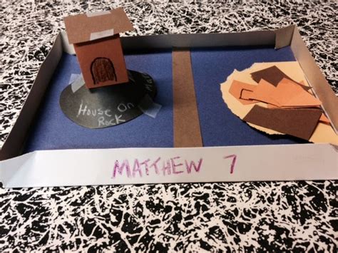 Childrens Bible Lessons Lesson The Wise Man Built His House On A Rock