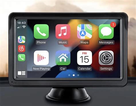 Navigatiesysteem 7 Inch 2023 Apple Carplay Draadloos Android