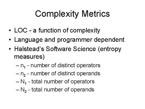 Software Metrics Software Engineering Definitions Measure Quantitative Indication