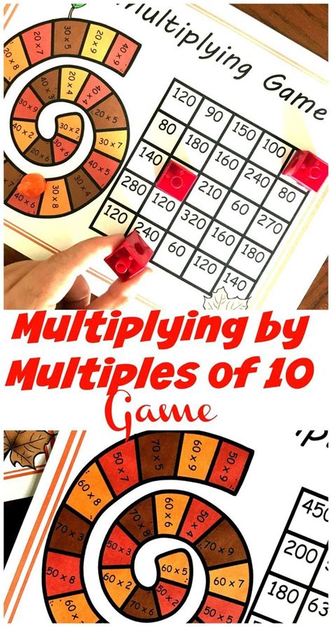 Multiplying By Multiples Of 10 Worksheet Printable And Enjoyable Learning