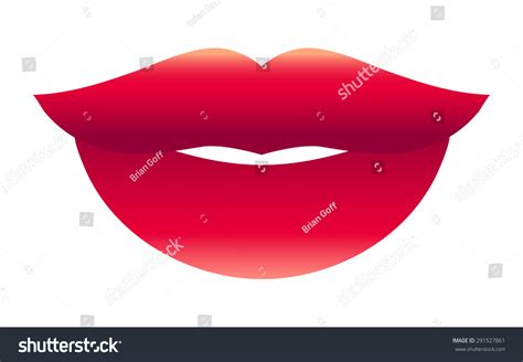 Sexy Lips Vector Icon Stock Vector Royalty Free 291527861