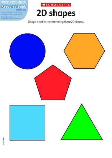 2d Shapes Free Primary Ks1 And Ks2 Teaching Resource Scholastic