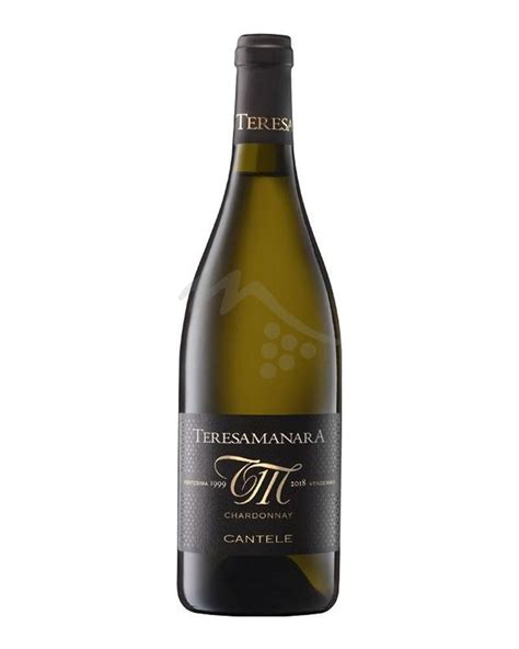 Teresa Manara Chardonnay Salento Igt Cantele Acquista Online Al