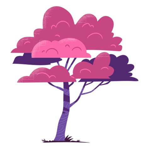 Diseño Png Y Svg De Safari Colorido árbol Para Camisetas