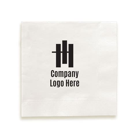 Your Logo Napkins - Fully Custom High-Quality Foil-Pressed Napkins ...