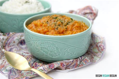 Dhal De Lentejas Rojas Vegano Recetas Veganas