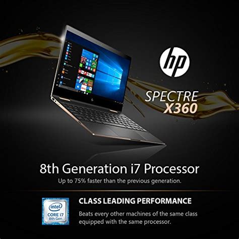 HP Spectre X360 13T I7 8550U 16GB RAM 512GB SSD 13 3 FHD Touch With