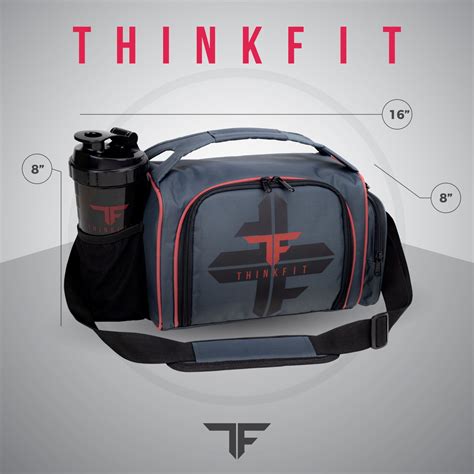 Buy Thinkfit Insulated Meal Prep Lunch Box With Food Portion Control