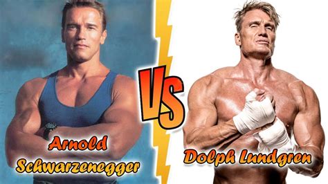 Arnold Schwarzenegger VS Dolph Lundgren Transformation 2022 From 01