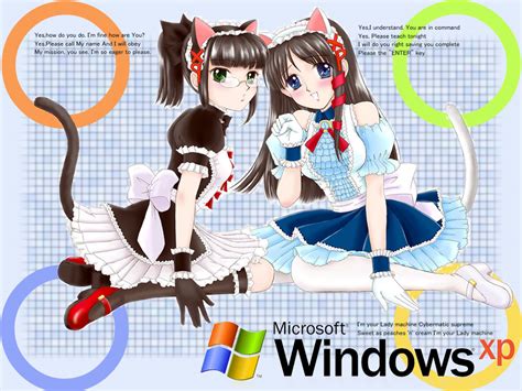 Anthropomorphism Os Tan Windows Xp Anime