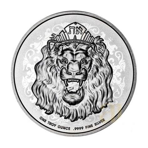 Srebrna Moneta Roaring Lion 2022 Niue 1 Uncja