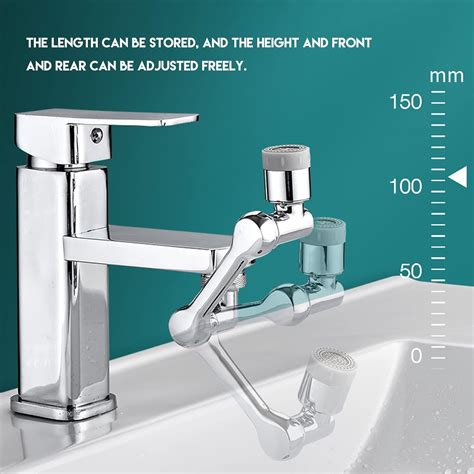 Buy Resoye Large Angle Rotating Sink Faucet Aerator Universal