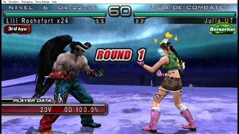 Devil Jin Vs Julia Tekken Dark Resurrection Ppsspp V Ryoga