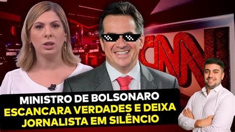 Incr Vel Ministro De Bolsonaro Rasga O Verbo Ao Vivo Na Cnn E Exp E