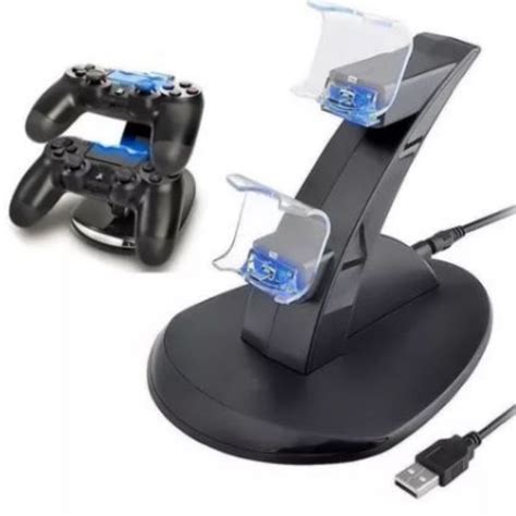 Carregador Suporte De Controle Ps Usb Bse Dock Slim Pro Duplo Charge