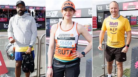 London Marathon Sees Eastenders Stars Matt Hancock And Ruth