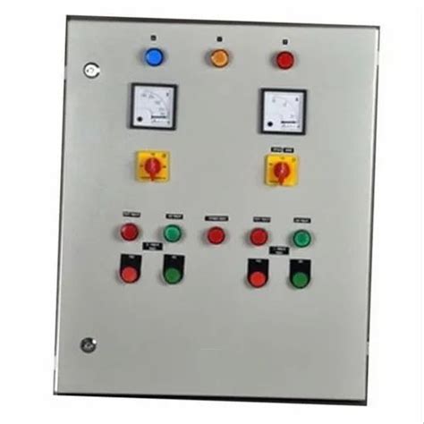 Mild Steel Board Electric Single Phase Ats Control Panel Ip At Rs 11505