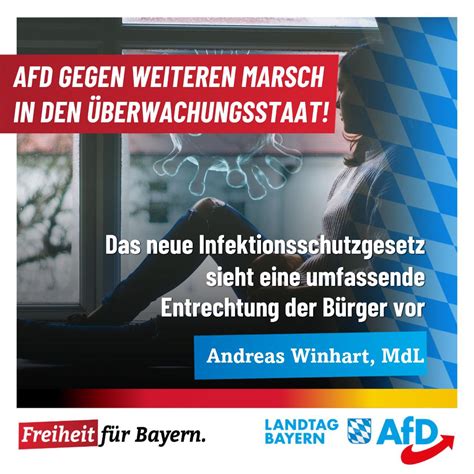 Andreas Winhart AfD gegen weiteren Marsch in den Überwachungsstaat