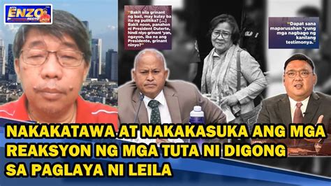 Nakakatawa At Nakakasuka Ang Mga Reaksyon Ng Mga Tuta Ni Digong Sa