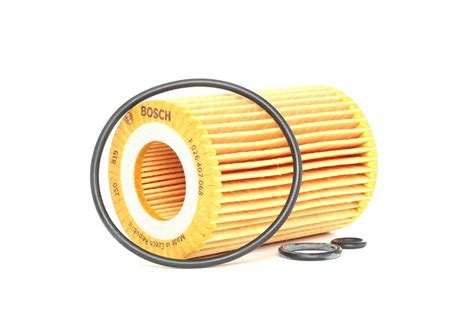 F Bosch Oil Filter With Gaskets Seals Filter Insert P