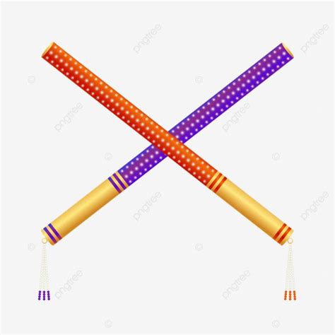 Two Pencils With Polka Dots On Them Cartoon Illustration Png And Psd