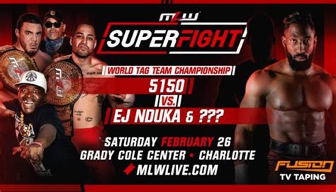 Tag Team Title Match Added To Mlw Superfight 411mania