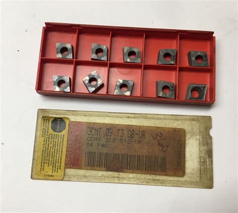 SANDVIK Coromant Carbide Inserts CCMT 09 T3 08 UR S6 P40 Qty 10