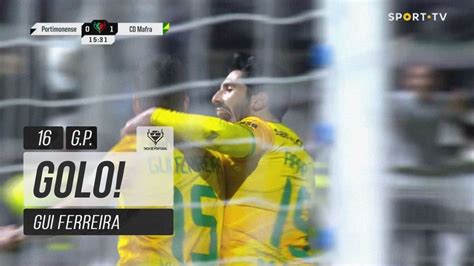 Goal Golo Gui Ferreira Portimonense Cd Mafra Ta A Da Portugal