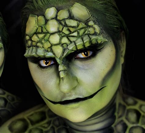 Lizard Makeup Male Makeup Sfx Makeup Amphibians Reptiles