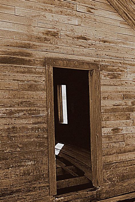 Old Ranch Hand Cabin Entry Photograph By Kathy Sampson Fine Art America