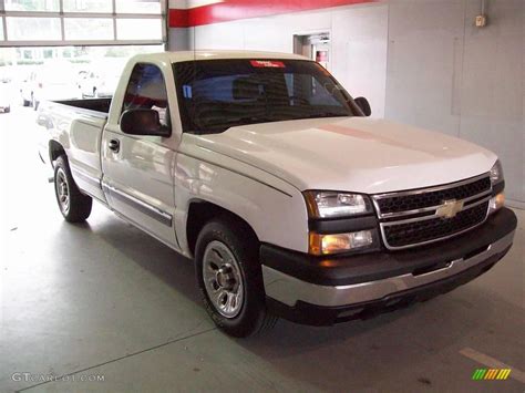 2007 Summit White Chevrolet Silverado 1500 Classic Ls Regular Cab 24087326 Photo 2 Gtcarlot