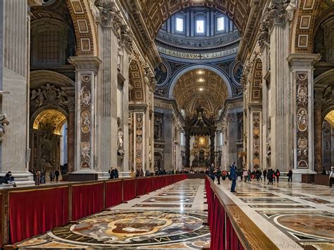 Saint Peter S Basilica Of The Vatican In Rome In Italy