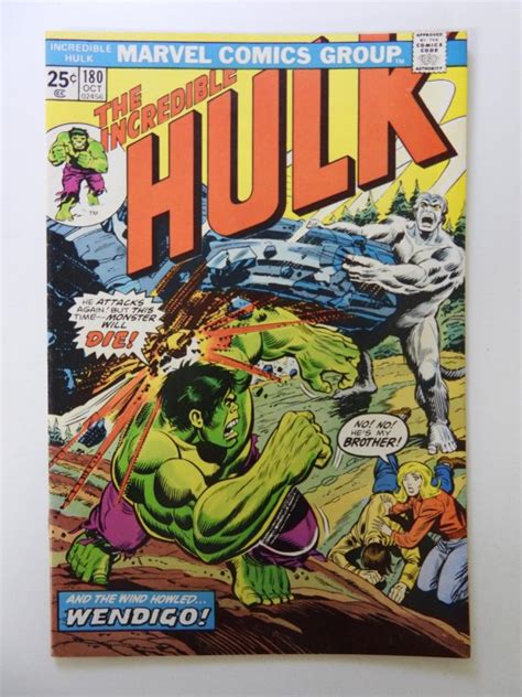 Incredible Hulk 180 1st Cameo Appearance Of Wolverine VF Condition