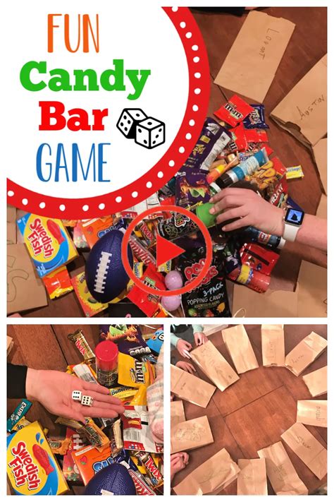 Fun Candy Bar Game In 2020 Teenage Party Games Candy Games Bar Games