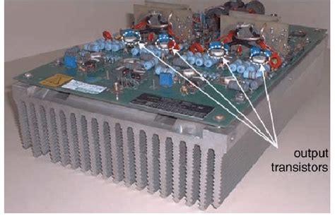 High Power Amplifier On Extruded Aluminium Heat Sink Download