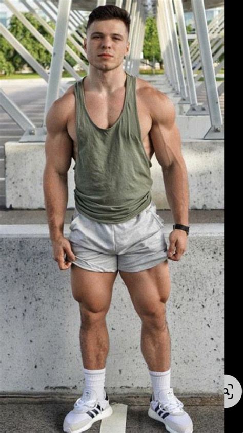 Pin By James Casas On Guy Next Door Mens Vest Fashion Muscular Legs