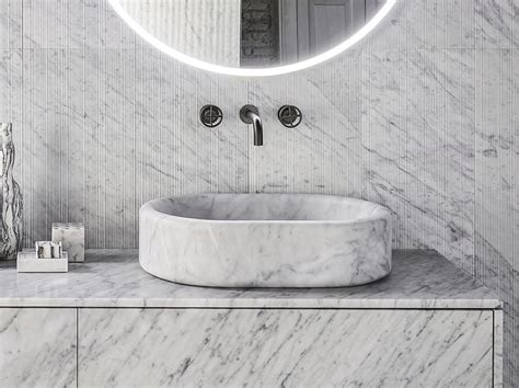 Balnea Countertop Marble Washbasin By Salvatori Design Elisa Ossino