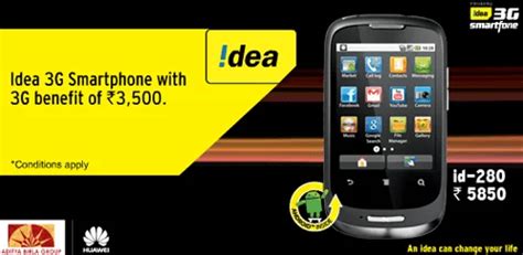 Idea Unveils 3g Smartphones With Additional 3g Data Benefits