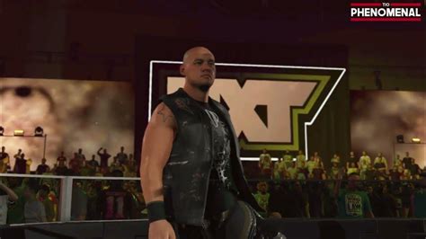 Wwe 2k23 Baron Corbin Nxt 23 Entrance Tio Phenomenal Youtube